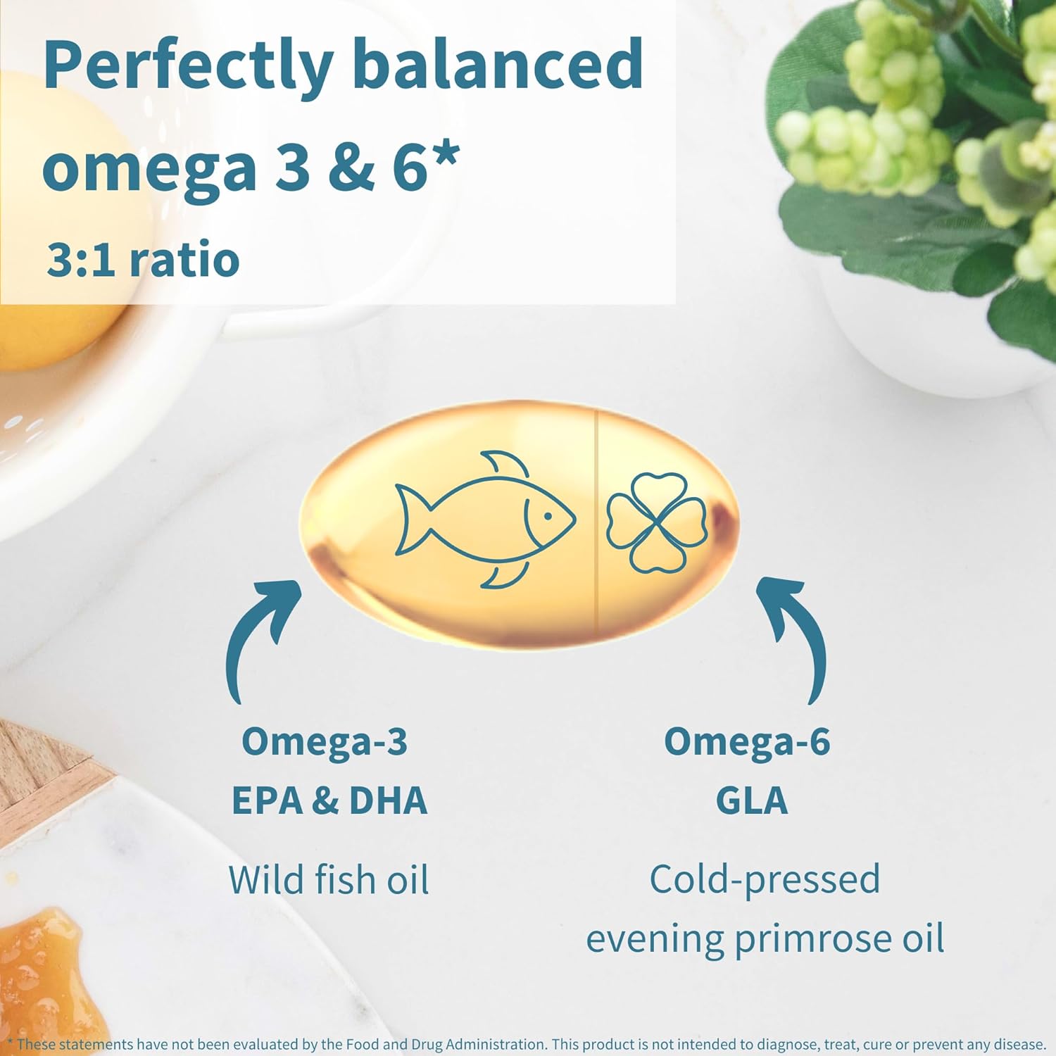 Igennus Pharmepa Complete EPA DHA Omega 3 Fish Oil with GLA, Lemon Flavor - 60 Softgels