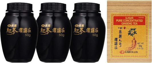 ILHWA Korean Ginseng Extract - 1.76 oz Concentrated Pack of 3 - Highest Quality Ginseng Supplement