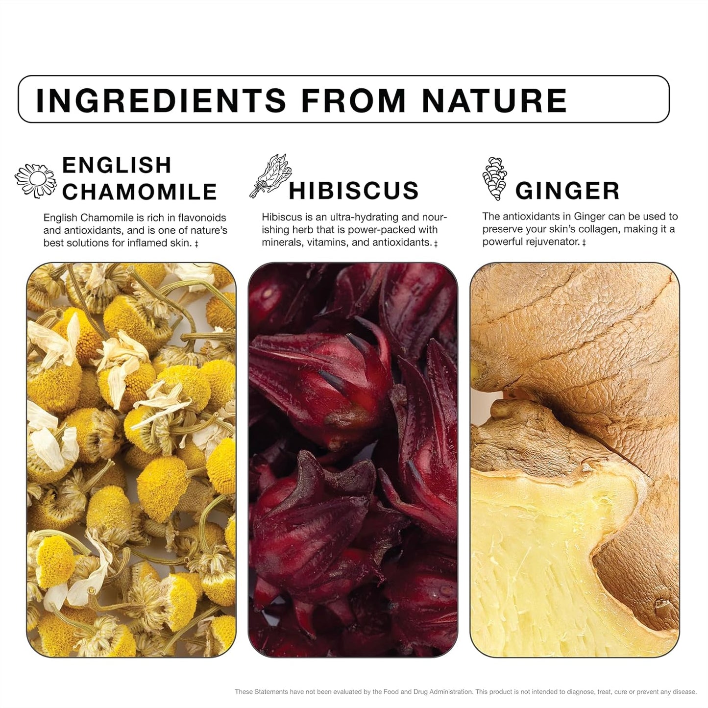 IMARAÏS Beauty by Sommer Ray Depuff Anti-Bloat Gummy with English Chamomile, Hibiscus, and Ginger - Supports Skin and Gut Health, Reduces Skin Bloat and Puffiness - Sugar Free, PETA-Certified