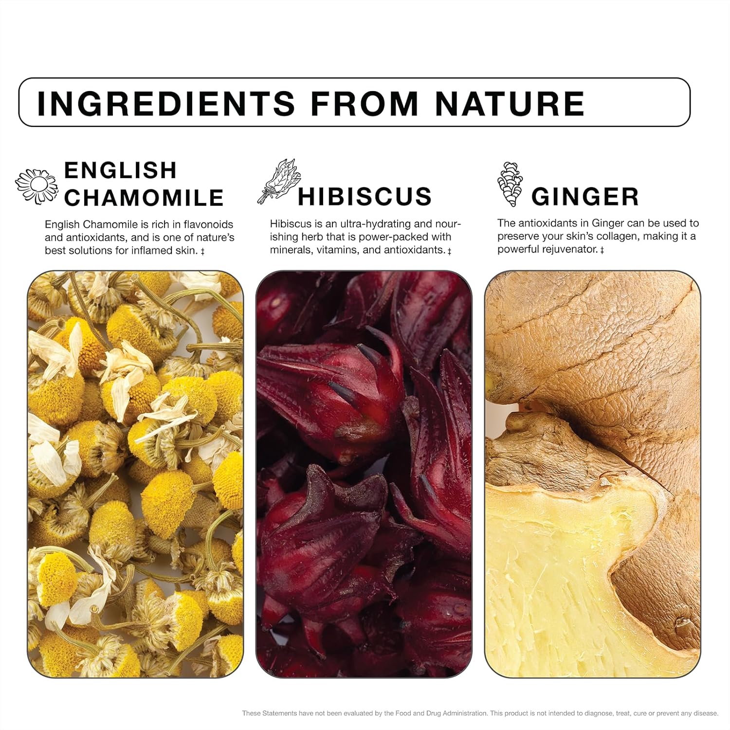 IMARAÏS Beauty by Sommer Ray Depuff Anti-Bloat Gummy with English Chamomile, Hibiscus, and Ginger - Supports Skin and Gut Health, Reduces Skin Bloat and Puffiness - Sugar Free, PETA-Certified