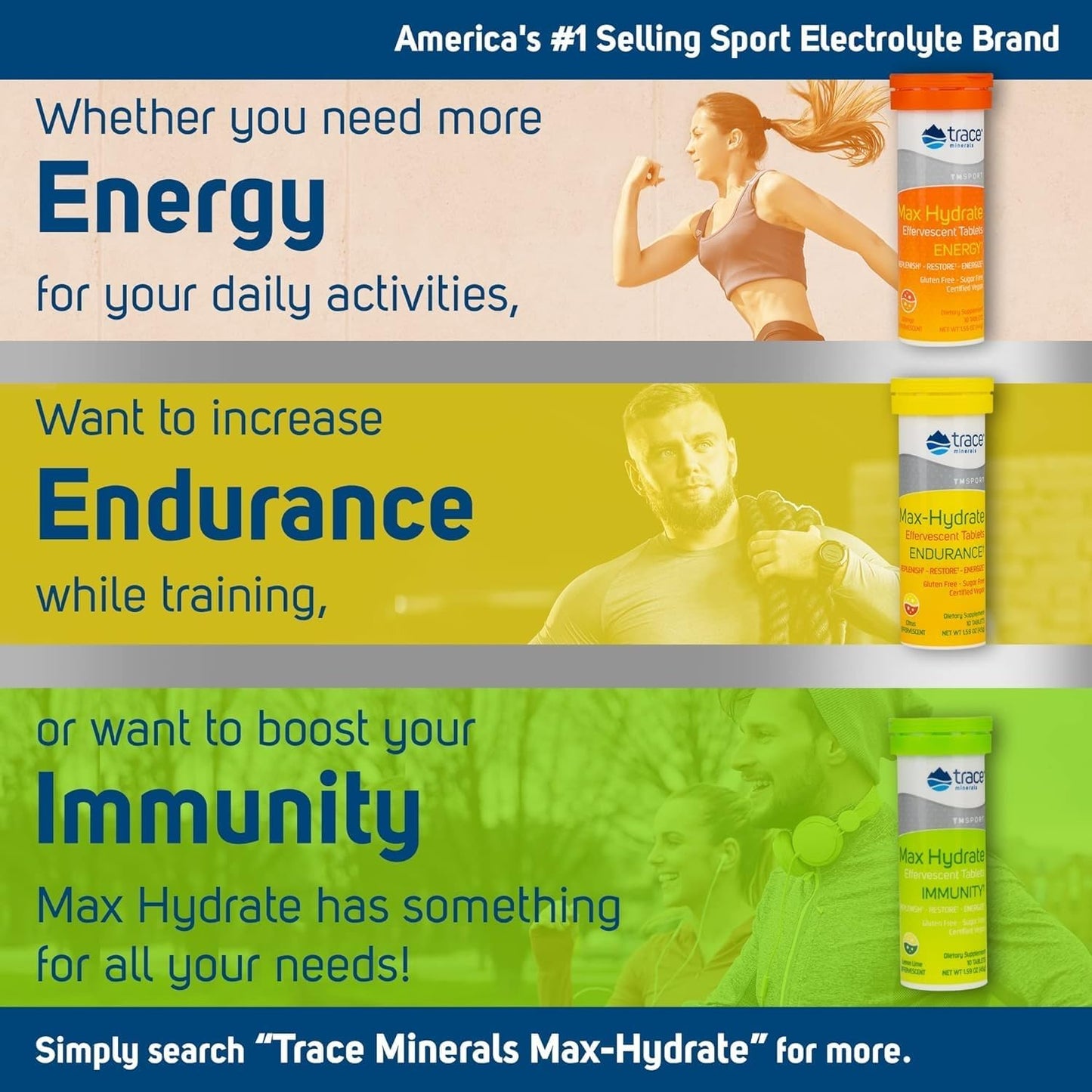 Immune-Boosting Electrolyte Drink Supplement for Hydration & Muscle Cramp Relief - Lemon Lime Flavor, 80 Servings