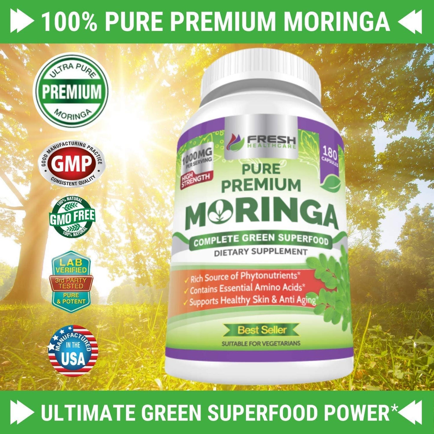 Immune Boosting Multivitamin and Moringa Superfood Bundle