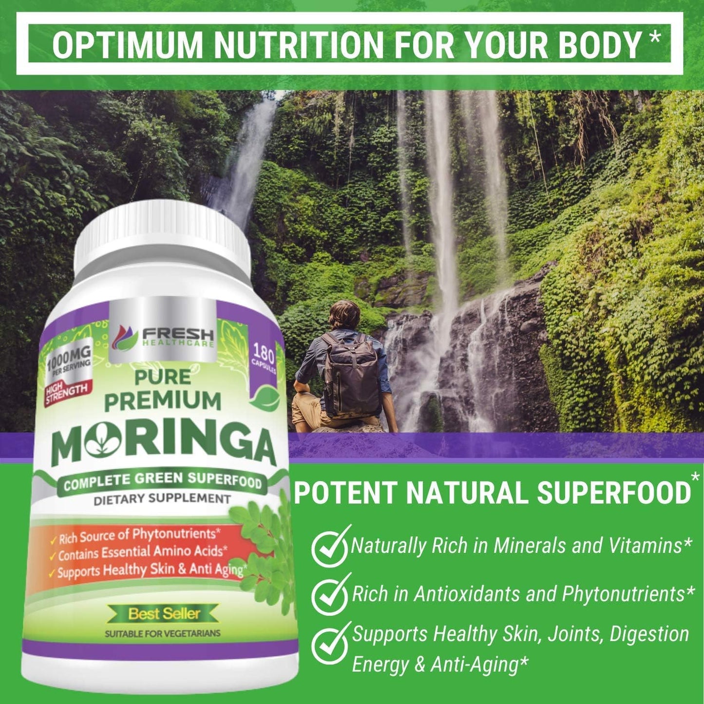 Immune Boosting Multivitamin and Moringa Superfood Bundle