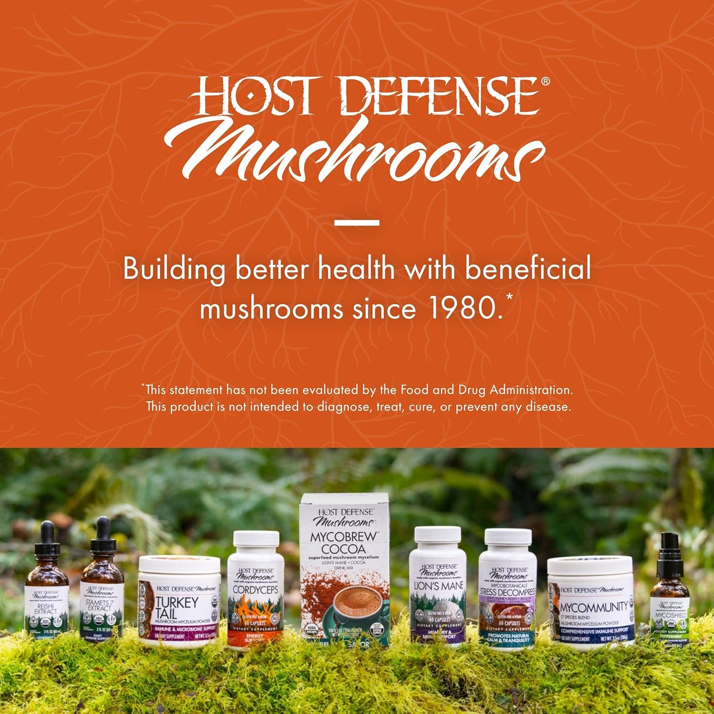 Immune & Respiratory Support Mushroom Supplement - Herbal Lung Health with Chaga, Reishi, Cordyceps - 60 Capsules
