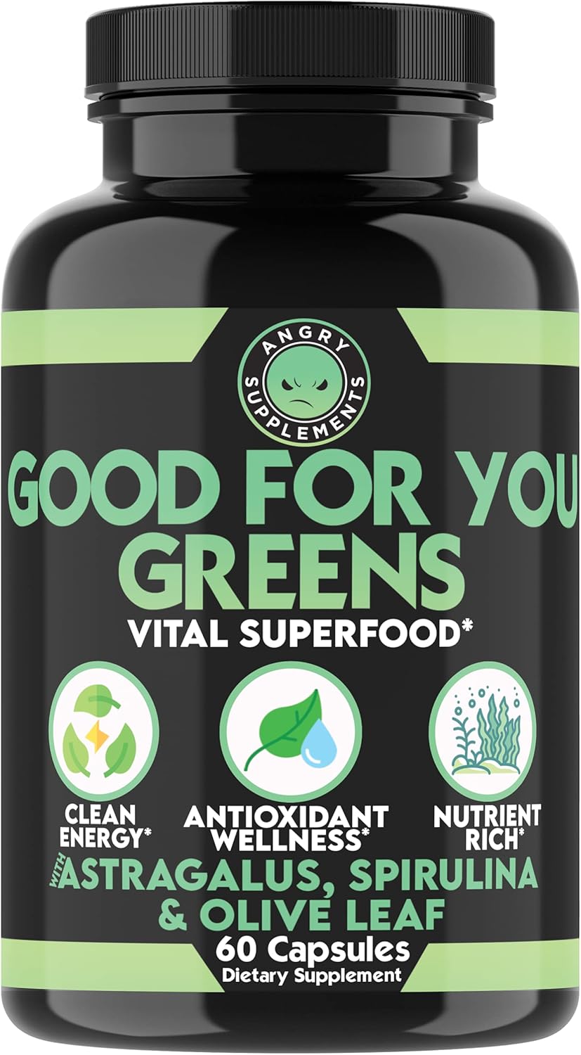 Immune Support Booster Formula with Spirulina & Olive Leaf Extract