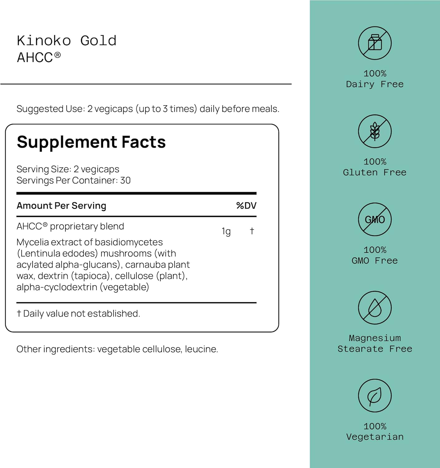 Immune Support Bundle with Kinoko Gold AHCC and Microactive Curcumin SR for Enhanced Quality of Life