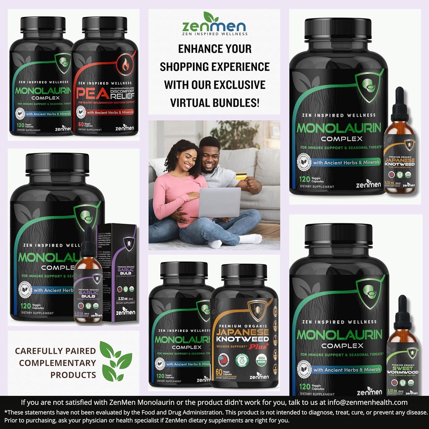 Immune Support Capsules with Monolaurin for Long-Term Protection from Tick Bites - Contains Lauric Acid, Astragalus, Cats Claw, Beta Glucan, Olive Leaf - Potent Formula