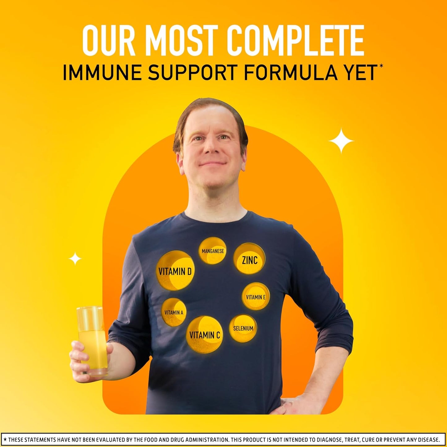 Immune Support Chewable Tablets with 1000mg Vitamin C, Vitamin D, and Zinc - Very Berry Flavor, 116 Tablets