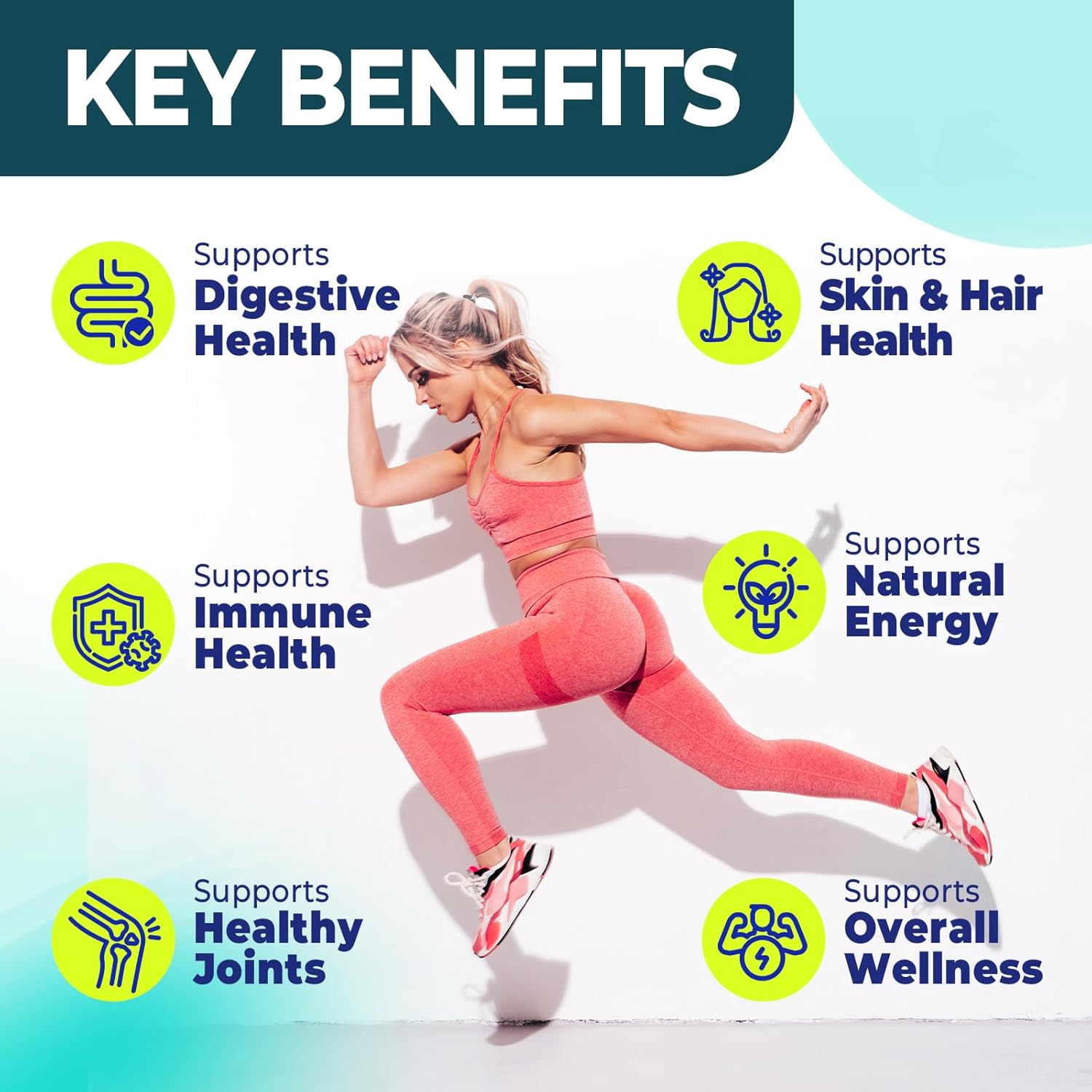 Immune Support Gummies with Sea Moss, Ashwagandha, Black Seed Oil, Bladderwrack, Burdock, Turmeric, Apple Cider Vinegar, and Manuka Honey - 120 Count