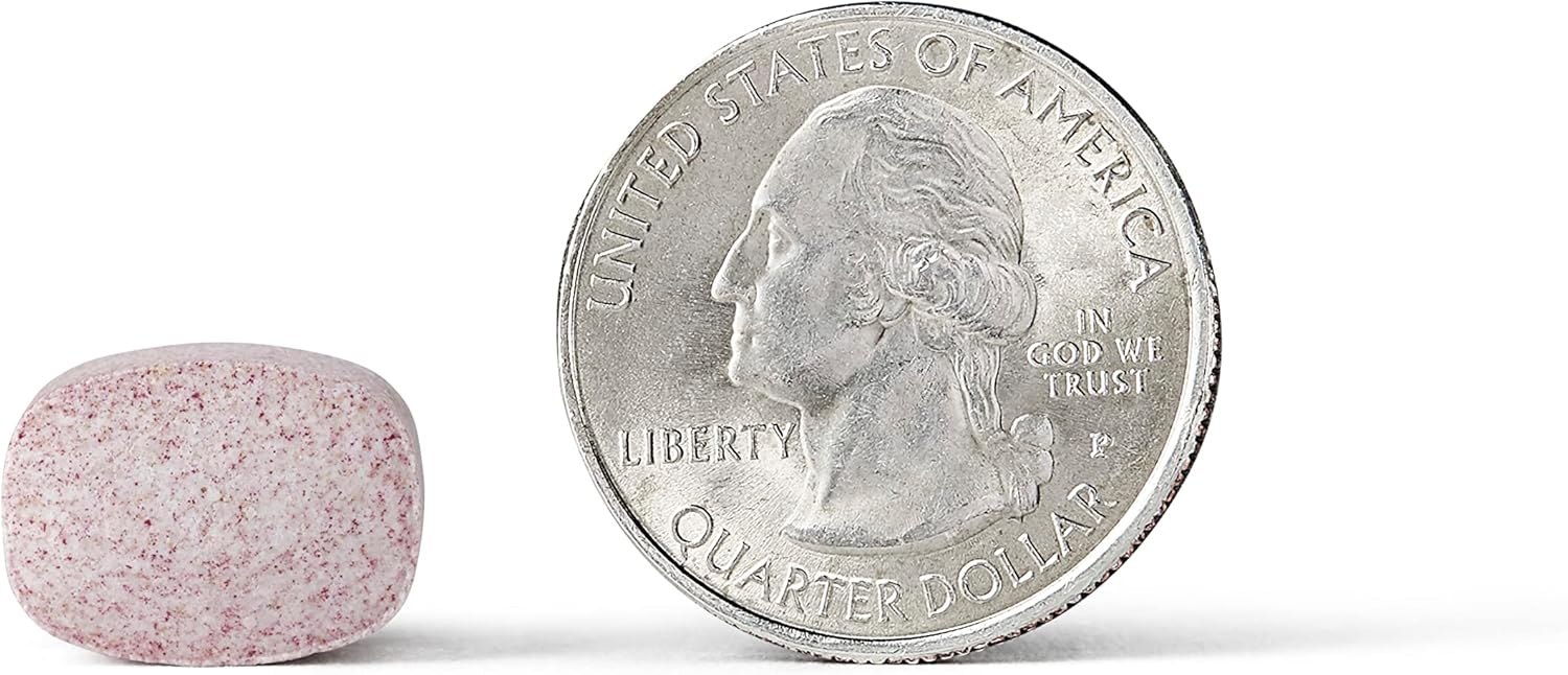 Immune Support Supplement: Airborne 1000mg Vitamin C Chewable Tablets with Zinc, Antioxidants - 64 Tablets, Very Berry Flavor