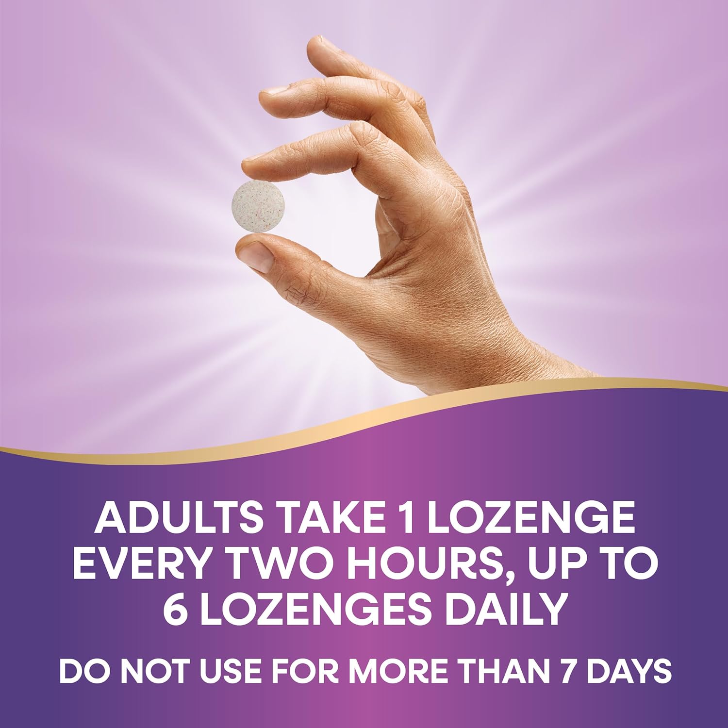 Immune Support Zinc Lozenges with Vitamin C and Echinacea, 60 Wild Berry Flavored Lozenges