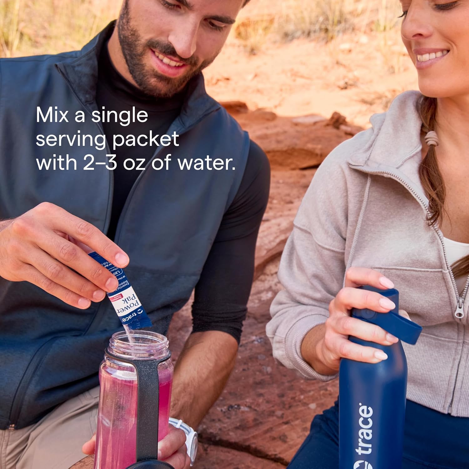 Immunity Boosting Electrolyte Powder Packets with Trace Minerals - Lemon Lime Flavor - 30 Packets - Vitamin C, Zinc, Magnesium - Hydration and Energy Support