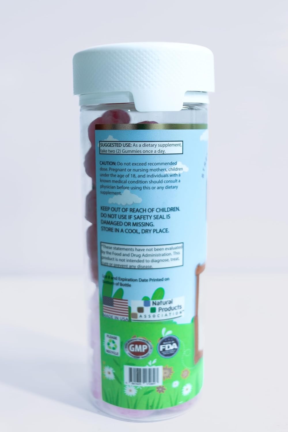 Immunity-Boosting Organic Vegan Zinc Pectin Gummies - 50mg Zinc, 455% Daily Intake (60 Count) for Health Support