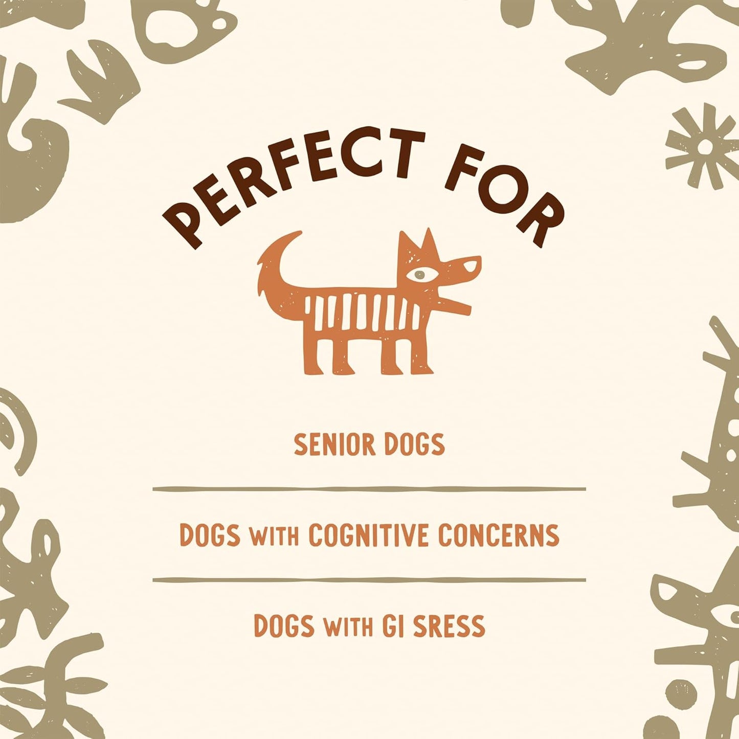 Immunity & Digestive Health Support Dog Probiotic Powder with Multi-Shroom Blend - 90 Servings