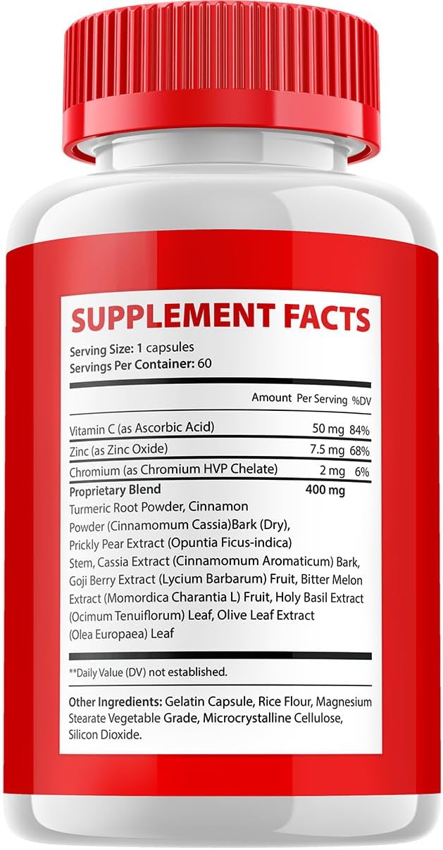 Indelo Blood Balance Capsules - All Natural Maximum Strength Supplement for Healthy Blood Levels - 60 Capsules