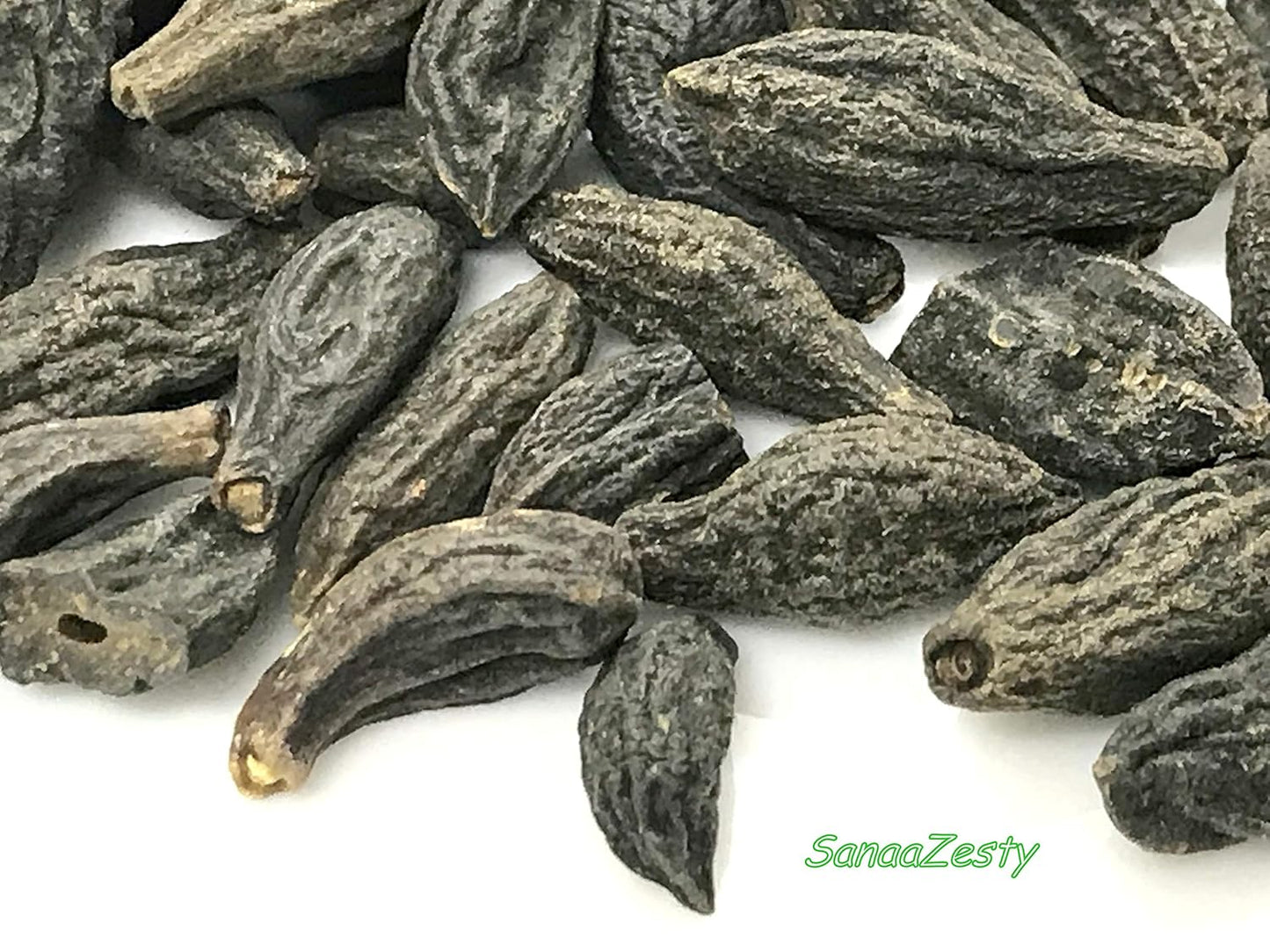 Indian Raw Terminalia Chebula Retz, Small Harad Black Whole Herb for Improved Digestion - Pack of 4