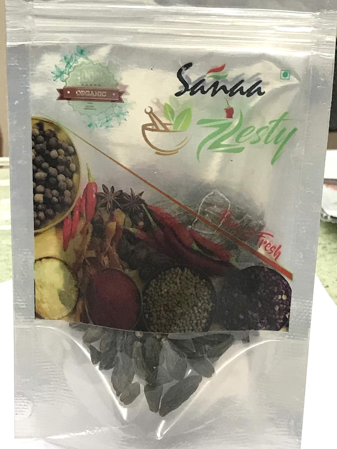 Indian Raw Terminalia Chebula Retz, Small Harad Black Whole Herb for Improved Digestion - Pack of 4