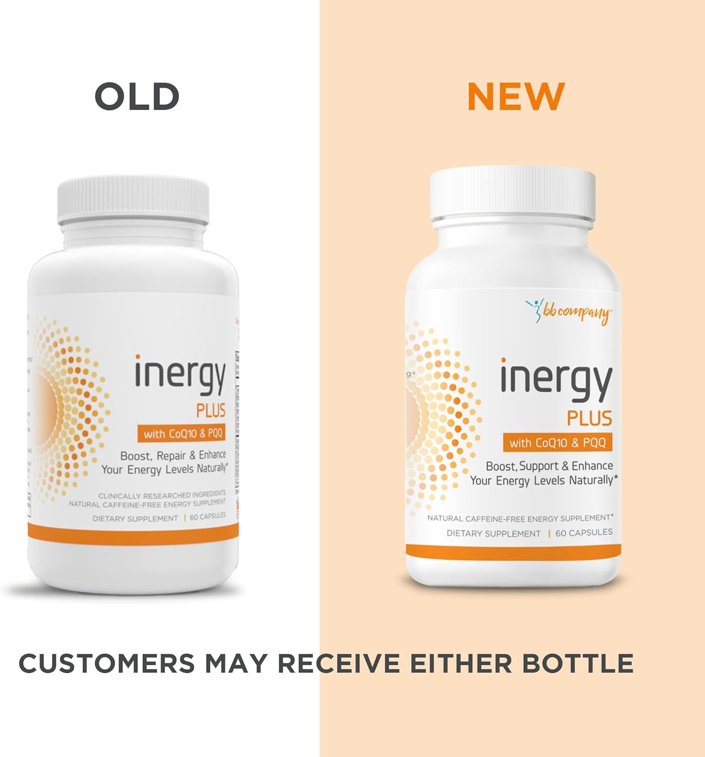 InergyPLUS Women's Energy Vitamins | Natural Supplements for Focus & Fatigue | B12, Folic Acid, Rhodiola Rosea | 60 Ct