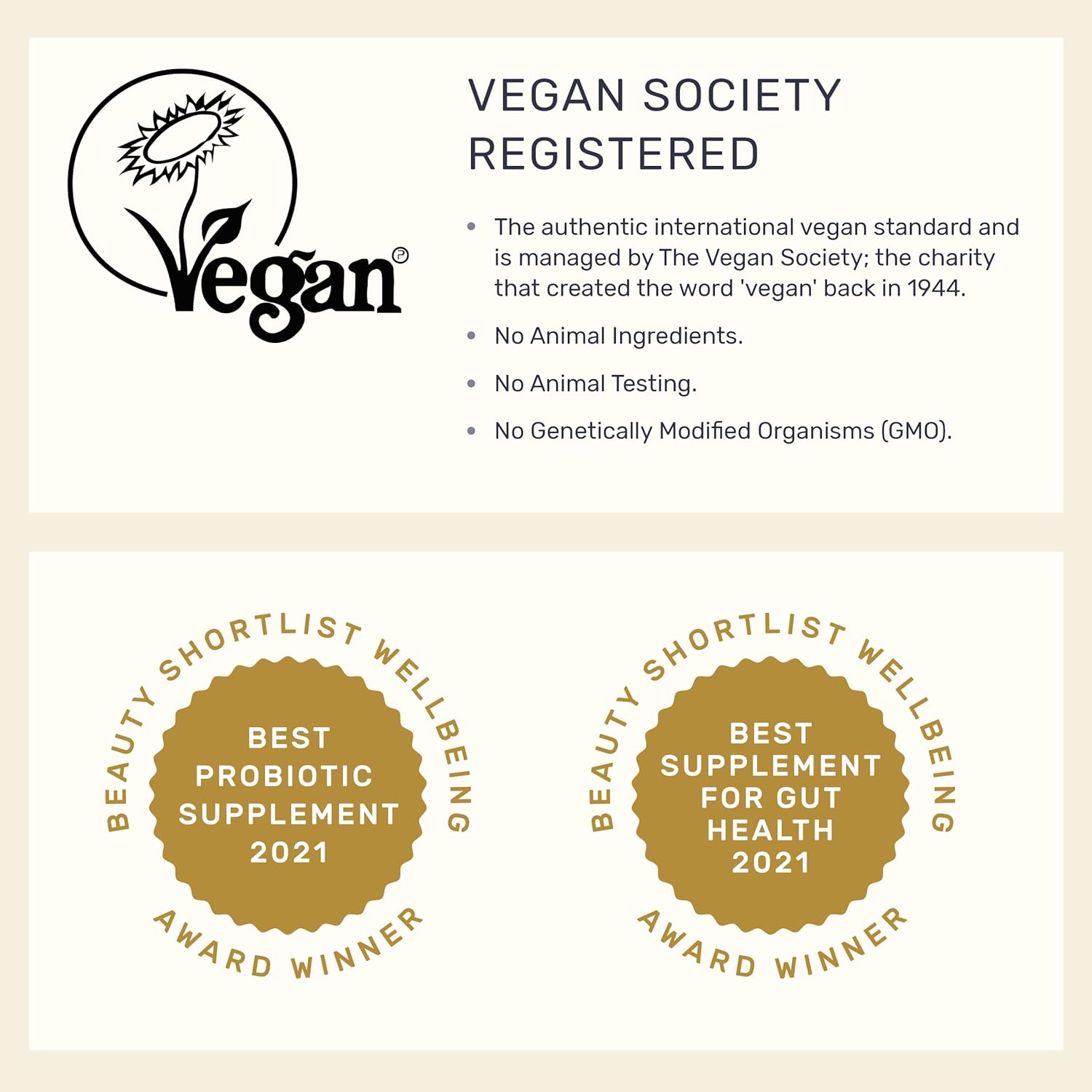 Inessa Advanced Biotic Complex: 50 Billion CFU Probiotic Supplement for Men & Women - 7 Strain Dairy Soy Gluten Free - Gut & Digestive Health - 30 Vegan Capsules