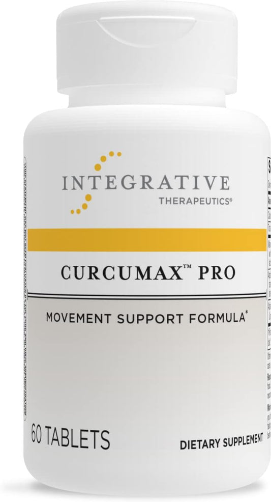Integrative Therapeutics Curcumax Pro Tablets - Vegan Movement Support Formula with Meriva Curcumin Extract - 60 Dairy-Free Supplements
