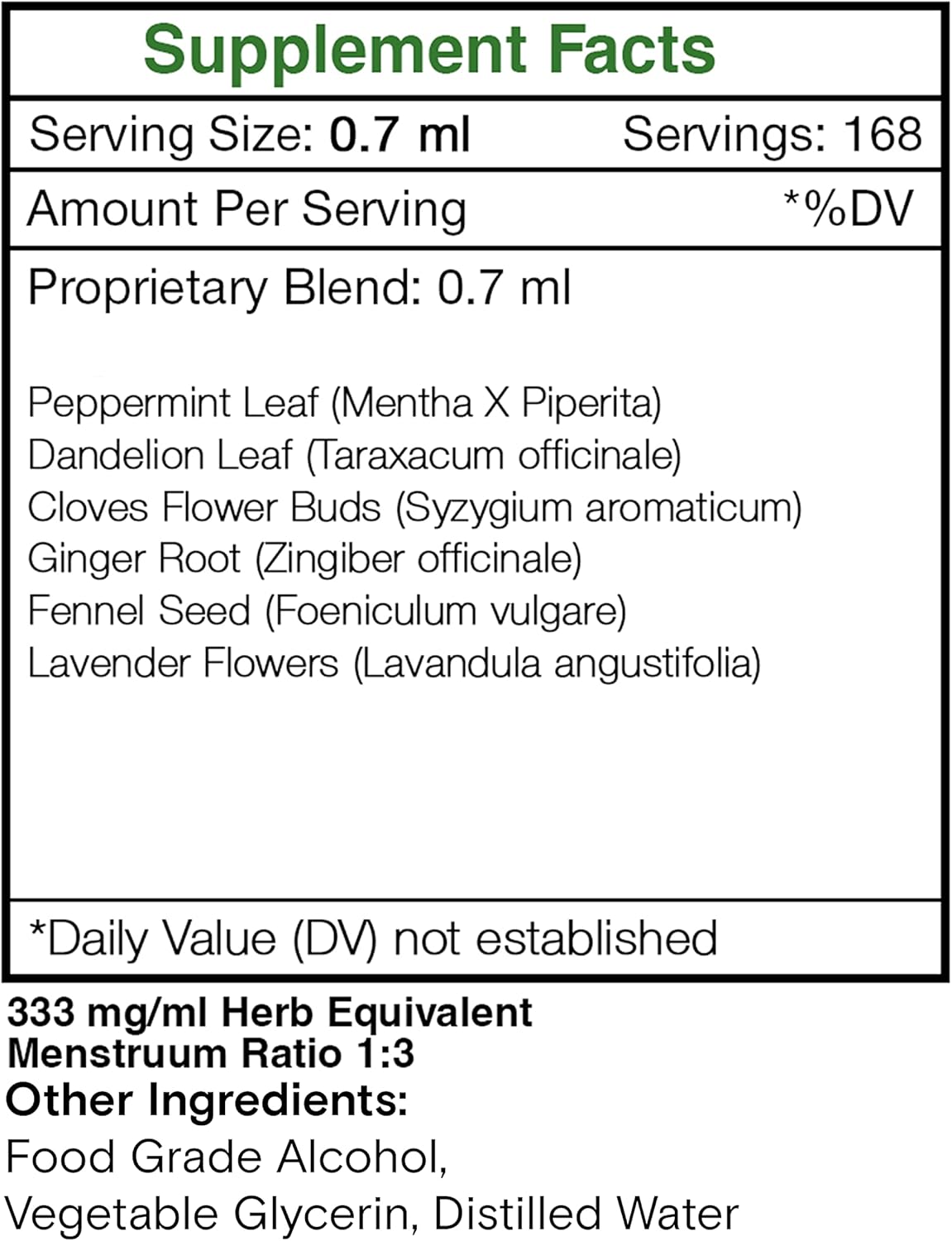 Intesti Secret Herbal Supplement Drops - Intestinal Tract Support Liquid Extract (4 fl oz)