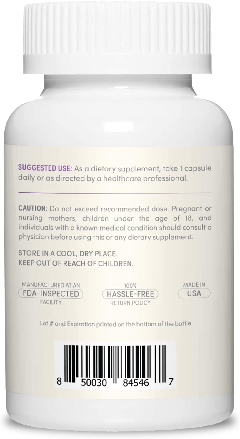 Iodine and Iodide Supplement for Thyroid Health and Hormone Balance - 90 Capsules