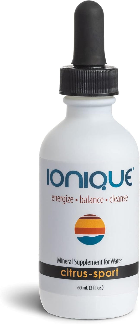 Ionique Mineral Supplement: Magnesium & Trace Minerals for Hydration Support - Migraine, Constipation, Brain Fog, Muscle Cramps, Sleep - 2 oz Liquid Drops