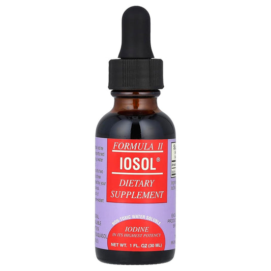 Iosol Formula II 1 fl oz Liquid by TPCS Distributors - Thyroid Support Supplement