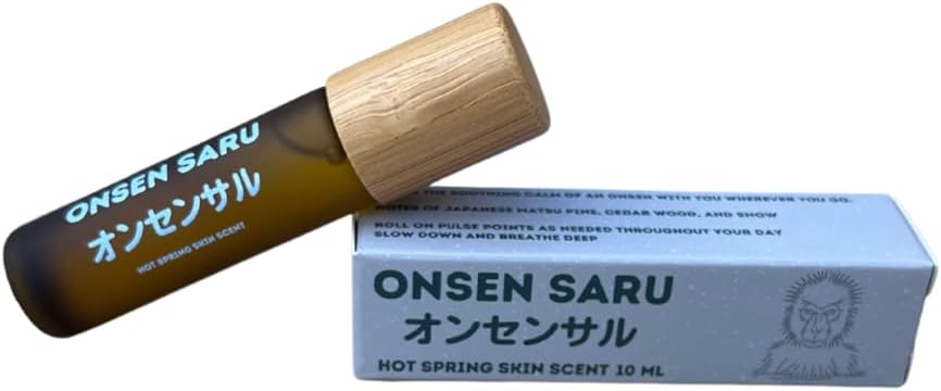 IPPINKA MCT Oil Roll-On Skin Scent with Japanese Matsu Pine and Cedar Wood - 10ml