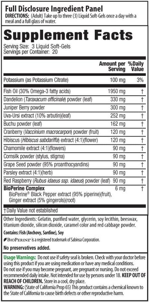 Irwin Naturals Bloat-Away Water Balance Support Soft-Gels - 60 Count with Pill Case - Electrolytes & Minerals Replenishment