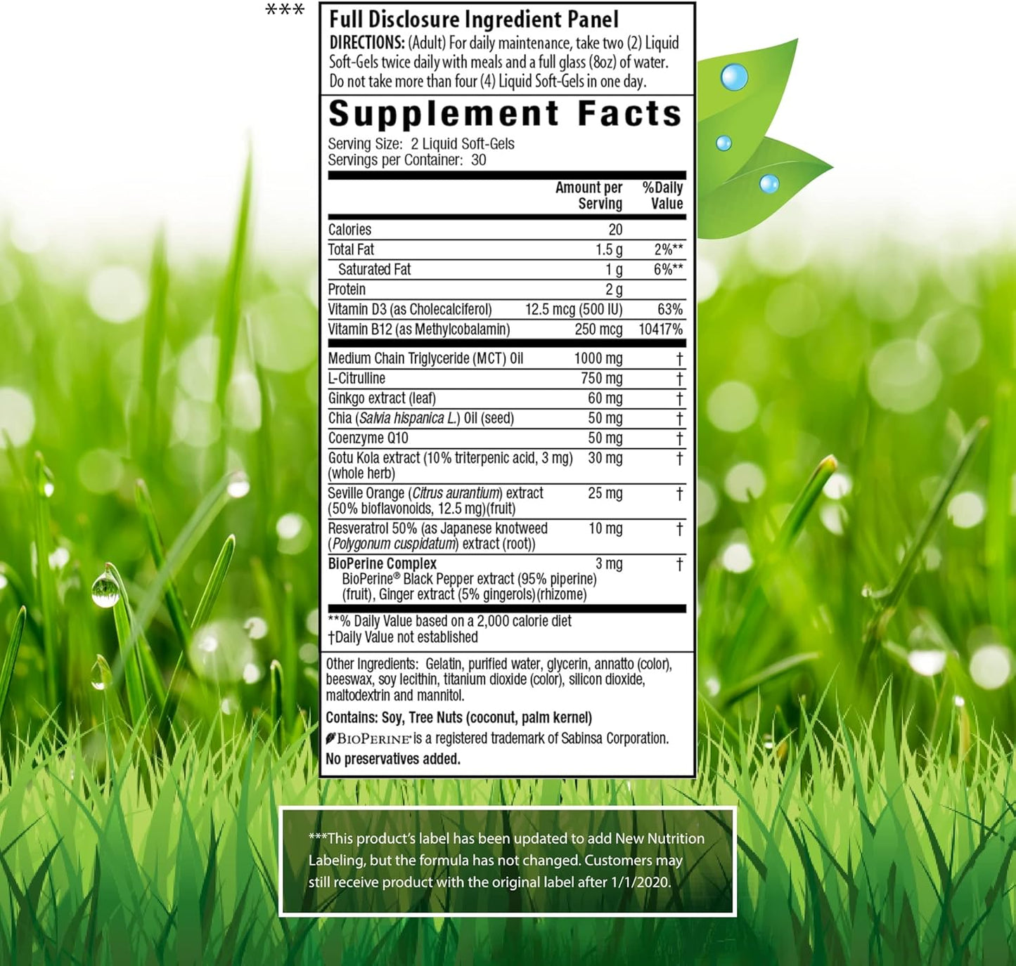 Irwin Naturals CoQ10-RED Liquid Soft-Gels - Pack of 2, 60 Servings - Advanced Heart Health Support with Nitric Oxide Booster - Supports Blood Flow