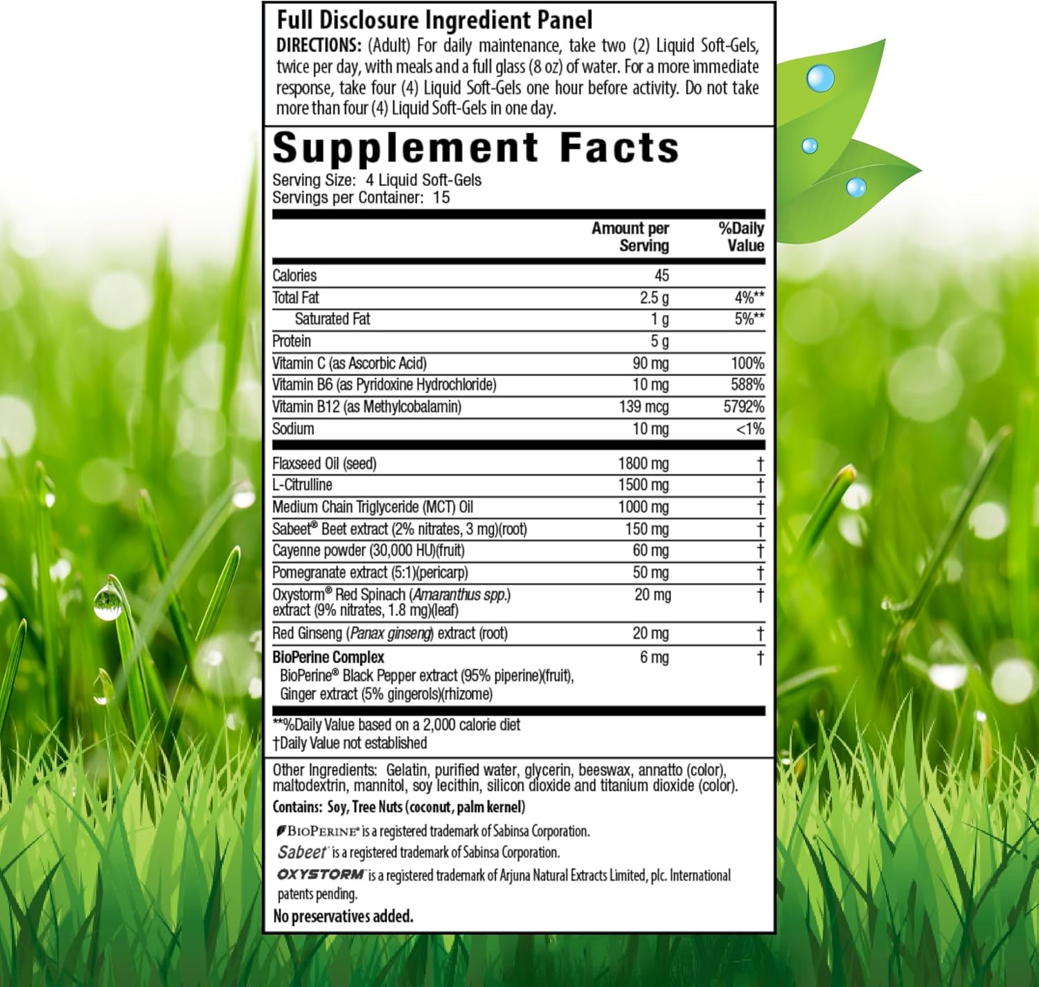 Irwin Naturals Nitric Oxide Booster with L-Citrulline, Beet Root & Red Spinach - 60 Liquid Soft-Gels - Blood Flow Support