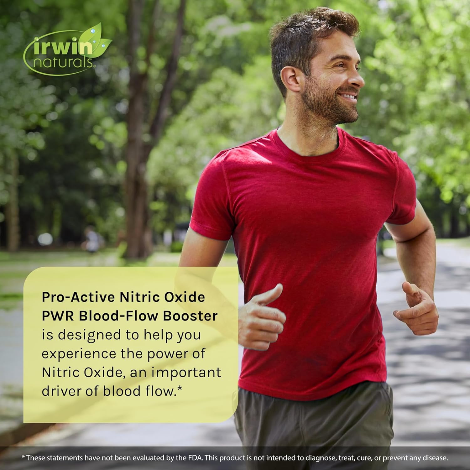 Irwin Naturals Nitric Oxide Booster with L-Citrulline, Beet Root & Red Spinach - 60 Liquid Soft-Gels - Blood Flow Support