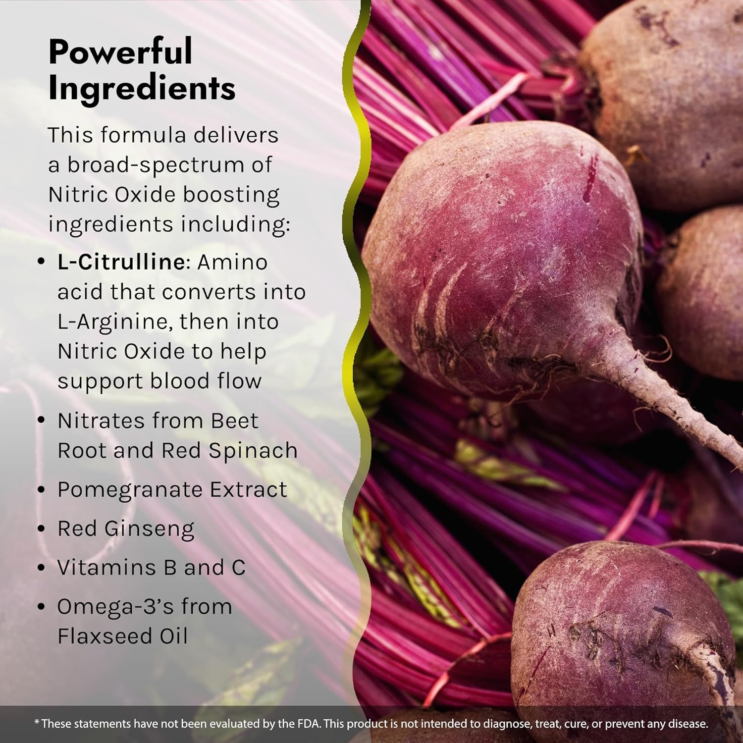 Irwin Naturals Nitric Oxide Booster with L-Citrulline, Beet Root & Red Spinach - 60 Liquid Soft-Gels - Blood Flow Support