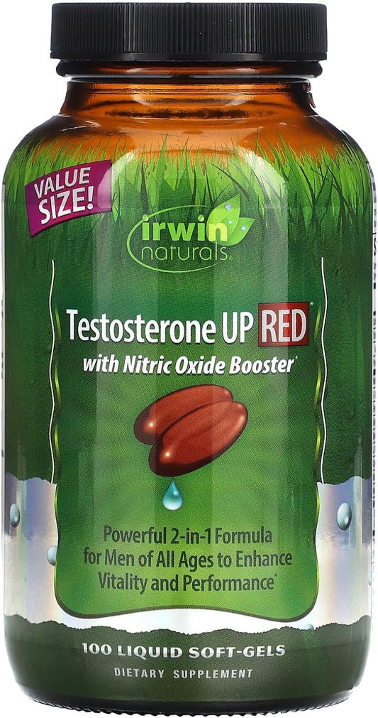 Irwin Naturals Testosterone Boosting Supplement 100 Softgels