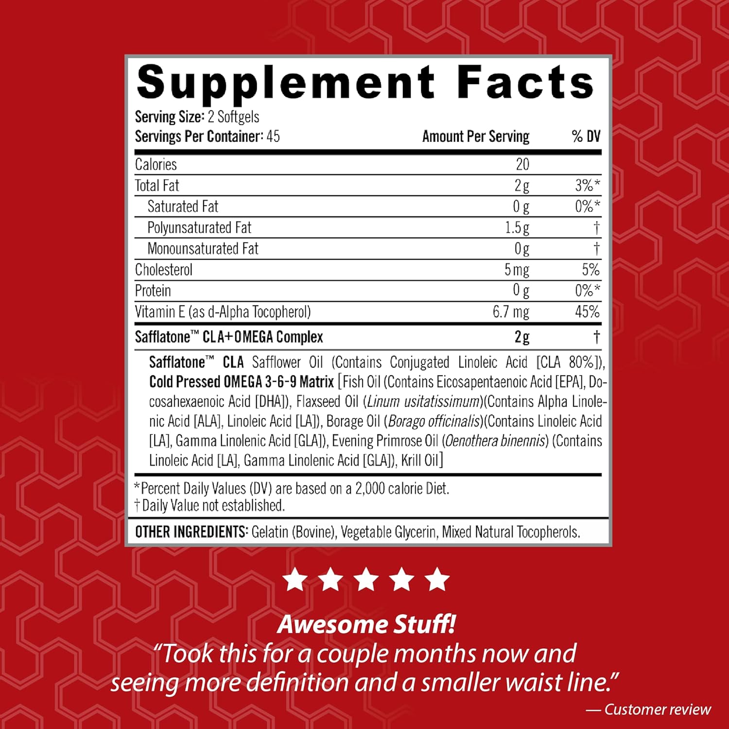 iSatori Ultra CLA Softgels with Liquid L-Carnitine LS3 Grape, Acetyl, Omega 3 6 9 Safflower Oil - 32 Servings