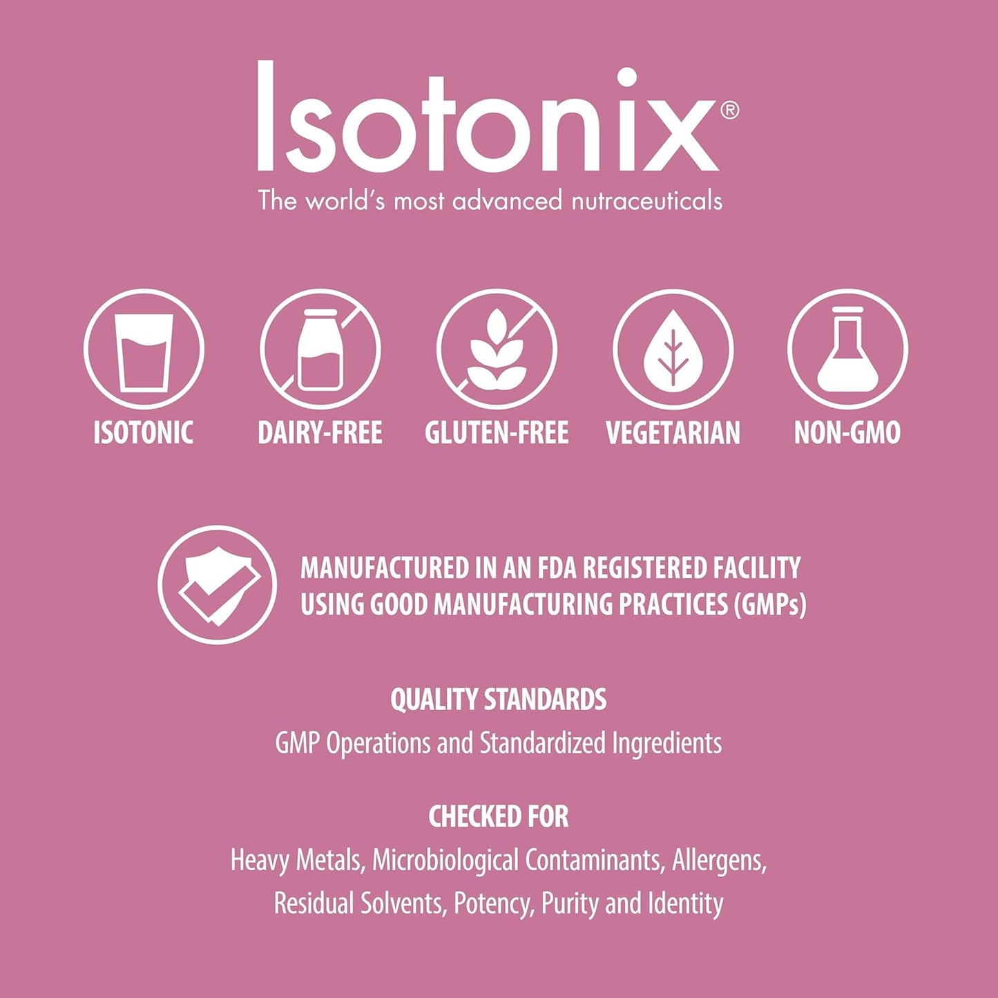Isotonix OPC-3 Beauty Blend for Healthy Skin, Hair & Nails - Collagen, Antioxidants, Grape Seed, Red Wine, Pine Bark, Hyaluronic Acid - Isotonic Drink Mix