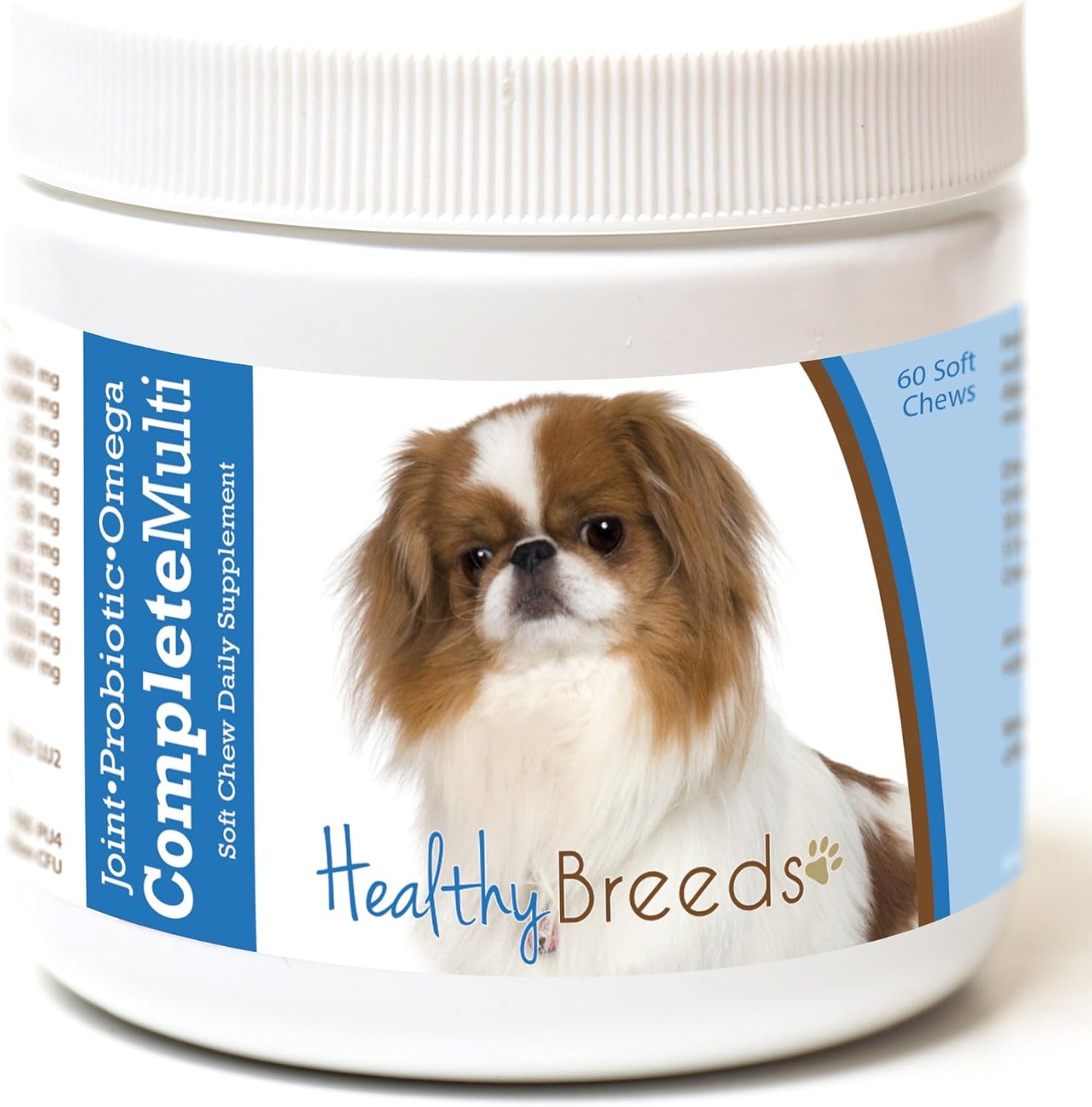 Japanese Chin All in One Multivitamin Soft Chews - 60 Count for Healthy Breeds