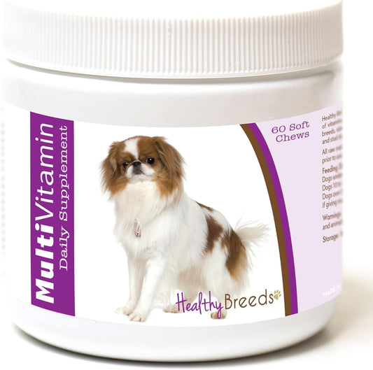 Japanese Chin Multi-Vitamin Soft Chews - 60 Count by Healthy Breeds