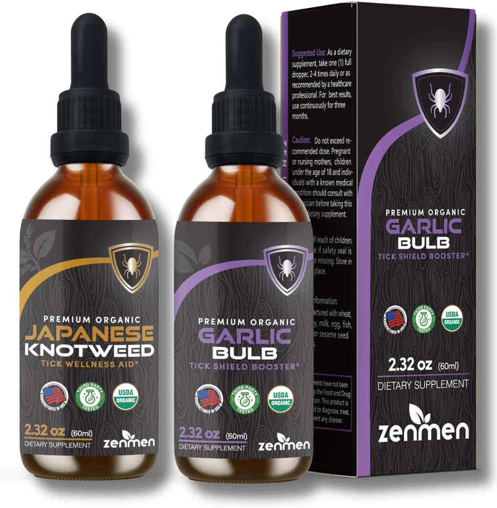 Japanese Knotweed and Garlic Tinctures for Immune Support