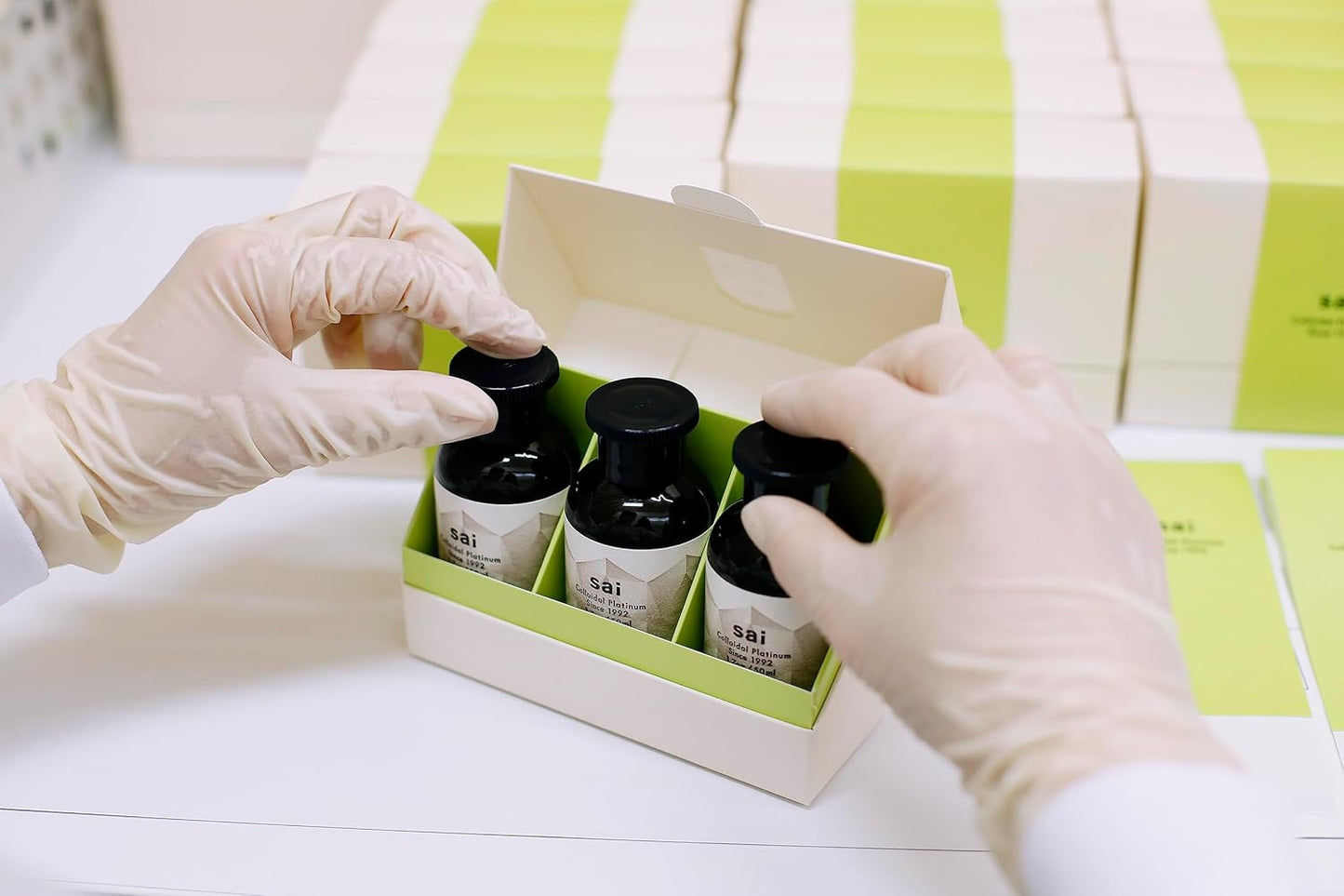 Japan's First Platinum Beverage: Platinum Vuvu Colloidal SAI Liquid Patent 430ppm, Since 1992