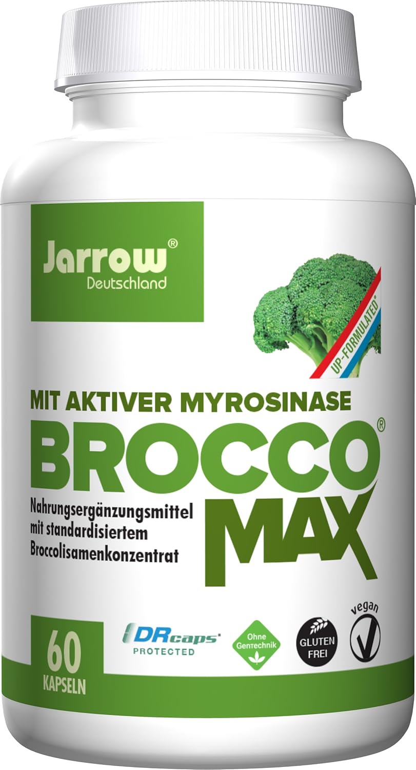 Jarrow Formulas BroccoMax Sulforaphane Generator & NAC Immune Support Bundle, 60 Count Each