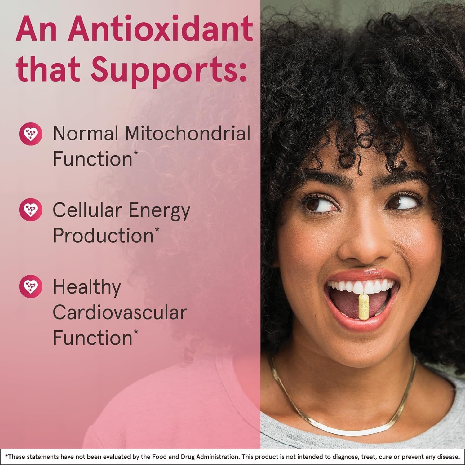 Jarrow Formulas CoQ10 100mg Capsules - Antioxidant Support for Energy & Heart Health - 60 Servings