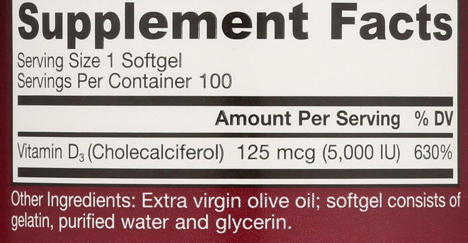 Jarrow Formulas Curcumin 95 500mg & Vitamin D3 125 mcg Bundle - Up to 120 Servings of Curcumin and 100 Servings of Vitamin D3