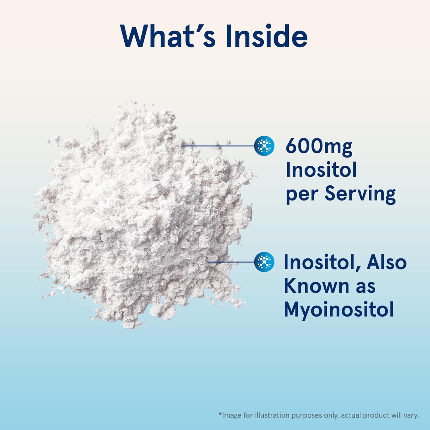 Jarrow Formulas Inositol 600 mg Powder - Cellular Health Support Supplement - 378 Day Supply
