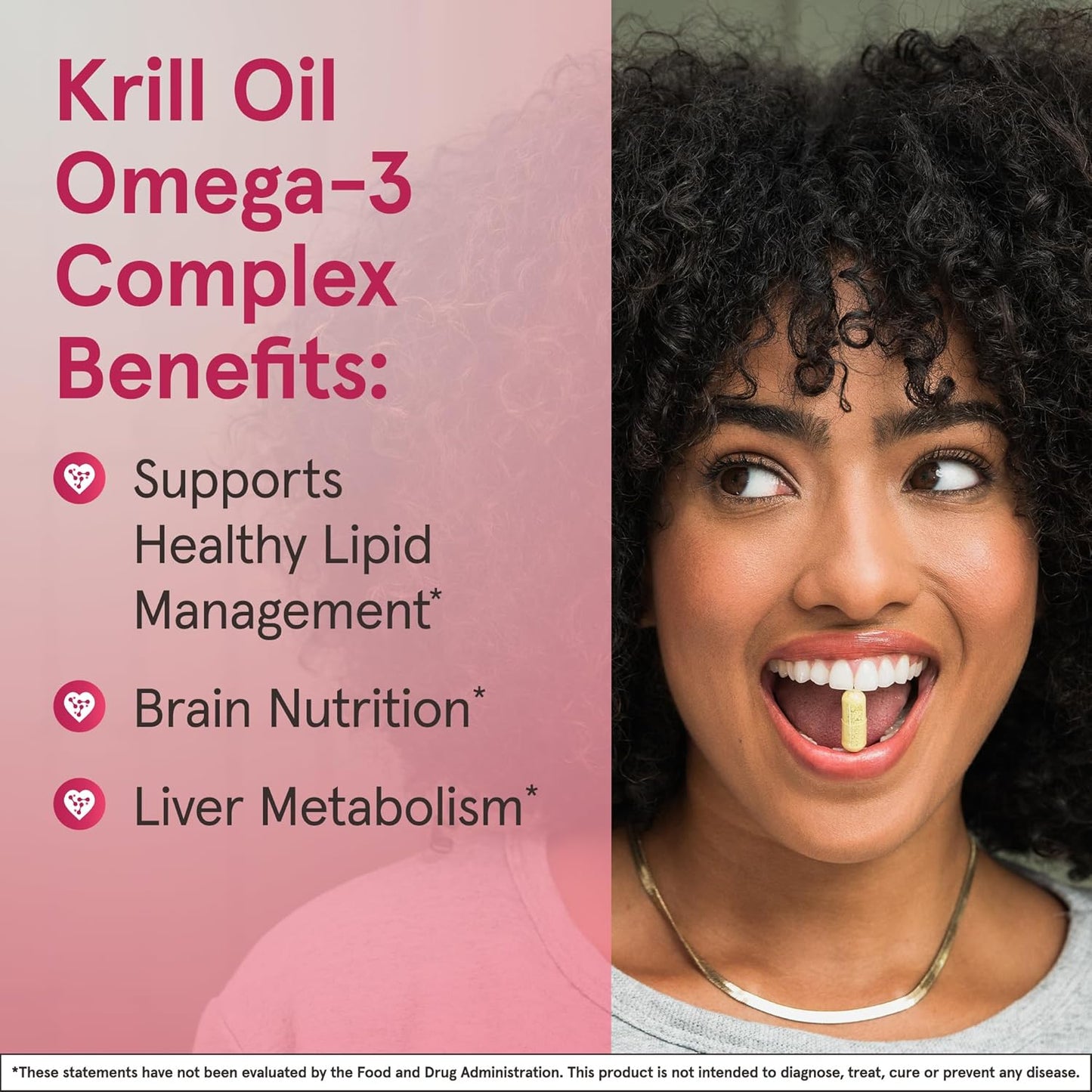 Jarrow Formulas Krill Oil Softgels - Phospholipid Omega-3 Complex with Astaxanthin - Supports Lipid Management, Metabolism, Brain & Heart Health - EPA & DHA - Gluten Free & Non-GMO - 120 Softgels