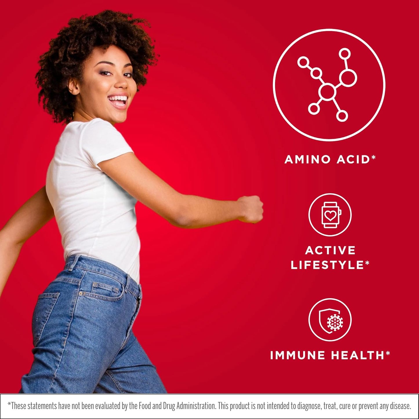 Jarrow Formulas L-Glutamine 1000 mg Tablets - Pack of 2, 200 Total Servings - Supports Muscle & Immune Function