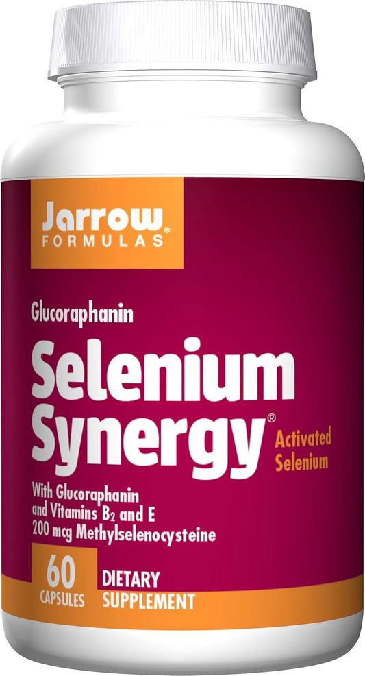Jarrow Formulas Selenium Synergy Capsules, 180 Count, Antioxidant Protection Against Free Radicals