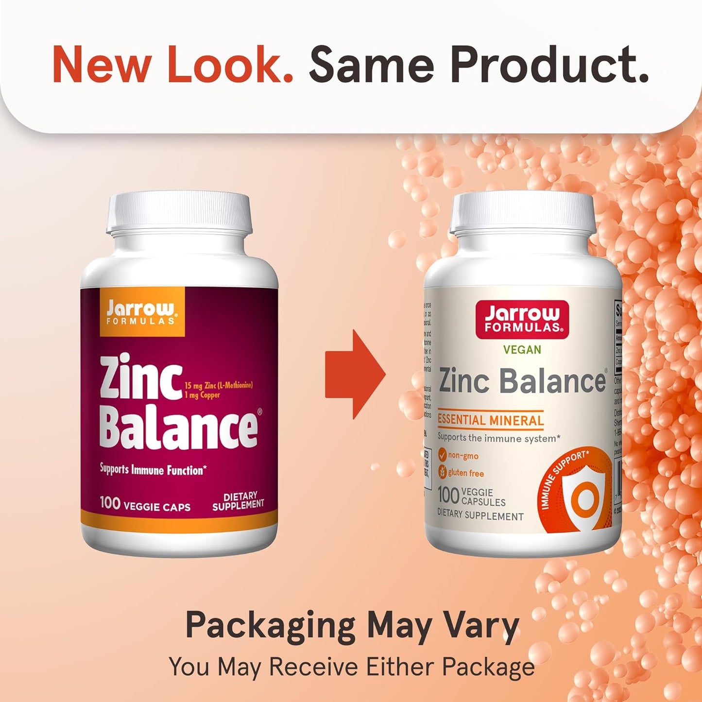 Jarrow Formulas Zinc Balance 15 mg + Copper Immune Support Bundle with N-A-C 500 mg Antioxidant Supplement