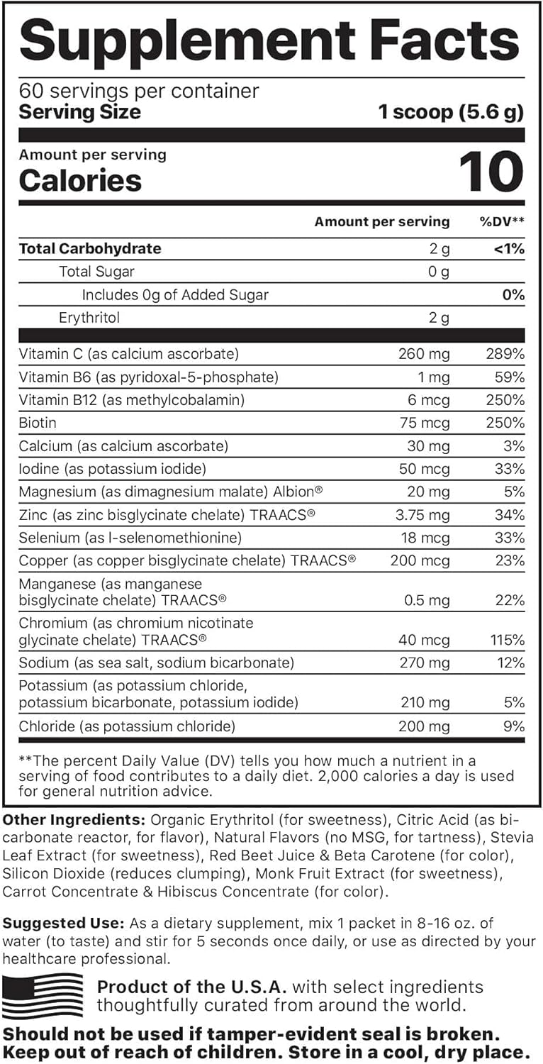 Jigsaw Adrenal Cocktail Electrolyte Supreme Jar, Fruit Punch - 60 Servings Bundle
